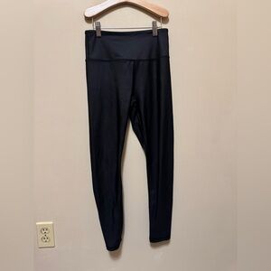 ZYIA Black metallic Active Leggings